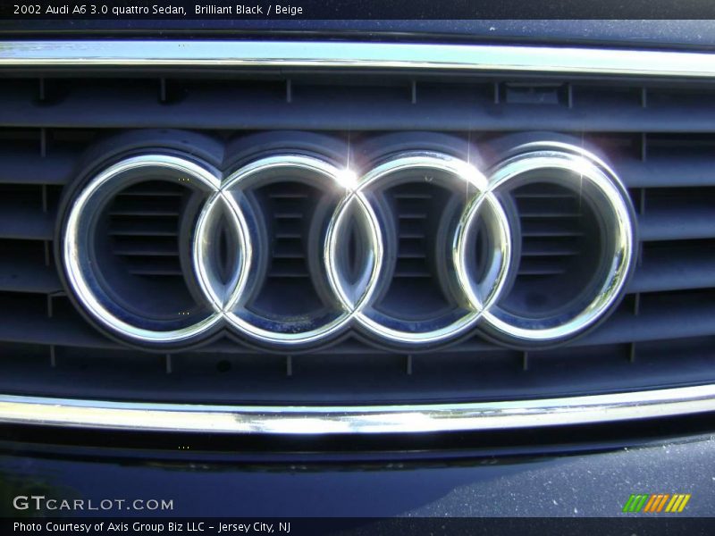 Brilliant Black / Beige 2002 Audi A6 3.0 quattro Sedan