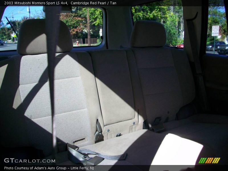 Cambridge Red Pearl / Tan 2003 Mitsubishi Montero Sport LS 4x4