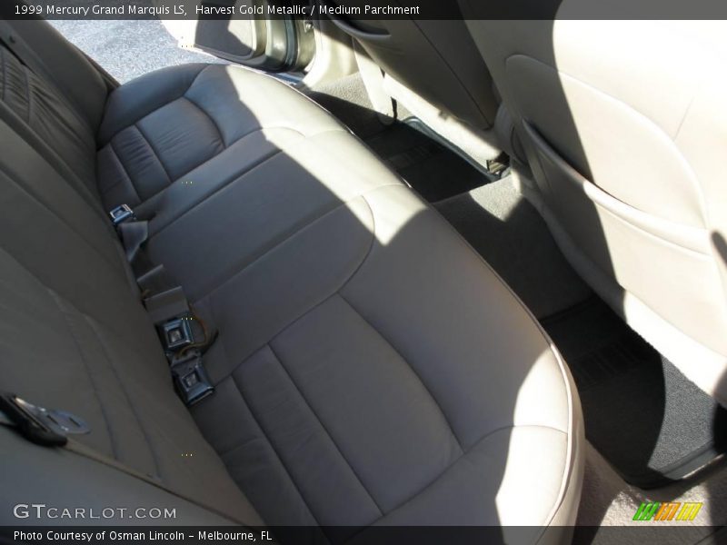 Harvest Gold Metallic / Medium Parchment 1999 Mercury Grand Marquis LS