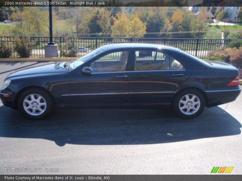 Midnight Blue / Java 2000 Mercedes-Benz S 500 Sedan