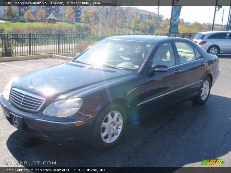 Midnight Blue / Java 2000 Mercedes-Benz S 500 Sedan