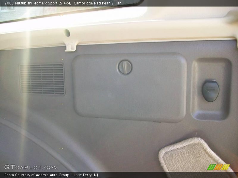 Cambridge Red Pearl / Tan 2003 Mitsubishi Montero Sport LS 4x4