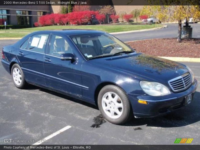Midnight Blue / Java 2000 Mercedes-Benz S 500 Sedan