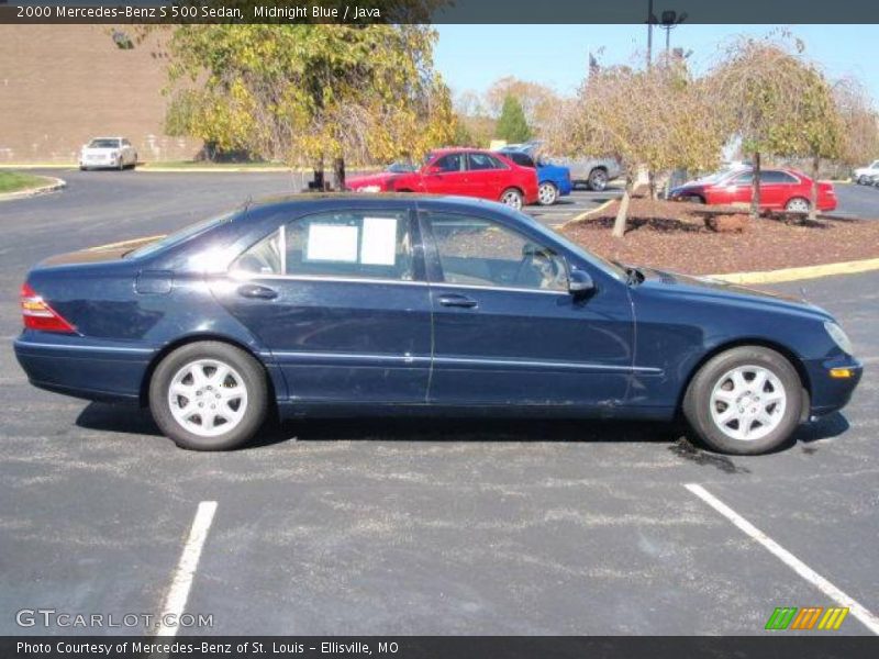 Midnight Blue / Java 2000 Mercedes-Benz S 500 Sedan