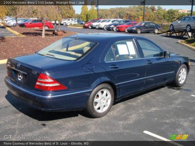 Midnight Blue / Java 2000 Mercedes-Benz S 500 Sedan