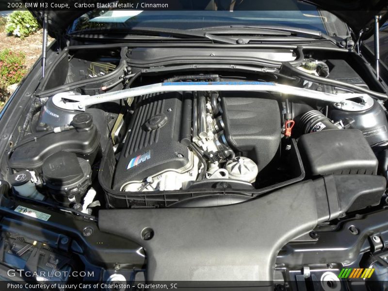Carbon Black Metallic / Cinnamon 2002 BMW M3 Coupe