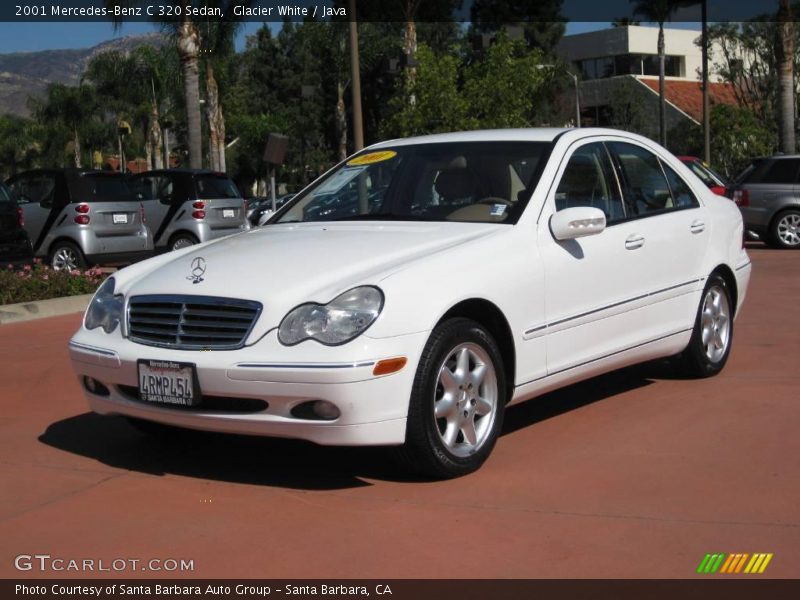 Glacier White / Java 2001 Mercedes-Benz C 320 Sedan
