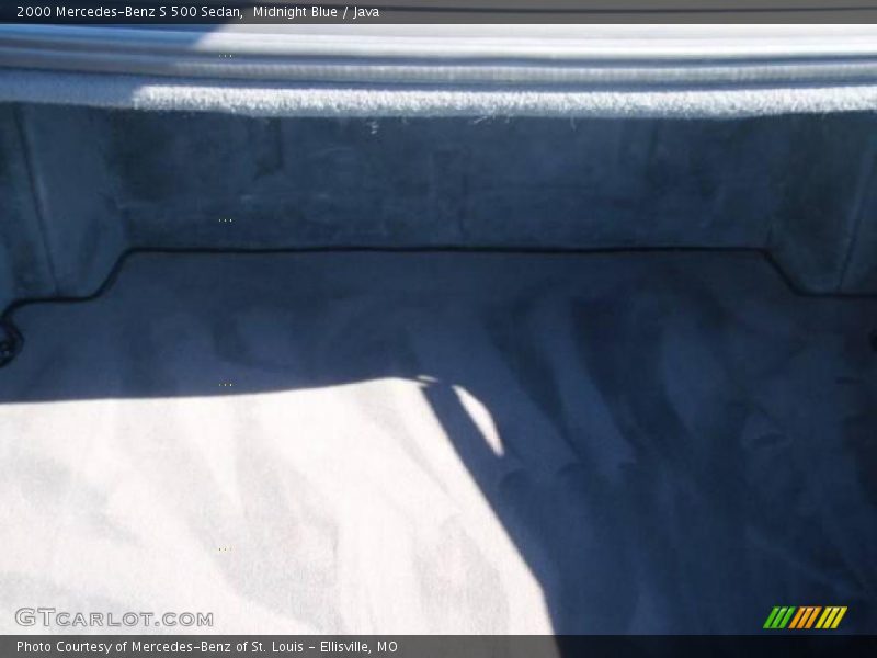 Midnight Blue / Java 2000 Mercedes-Benz S 500 Sedan