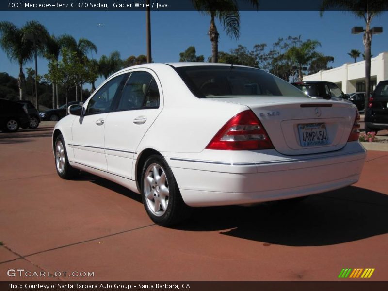 Glacier White / Java 2001 Mercedes-Benz C 320 Sedan