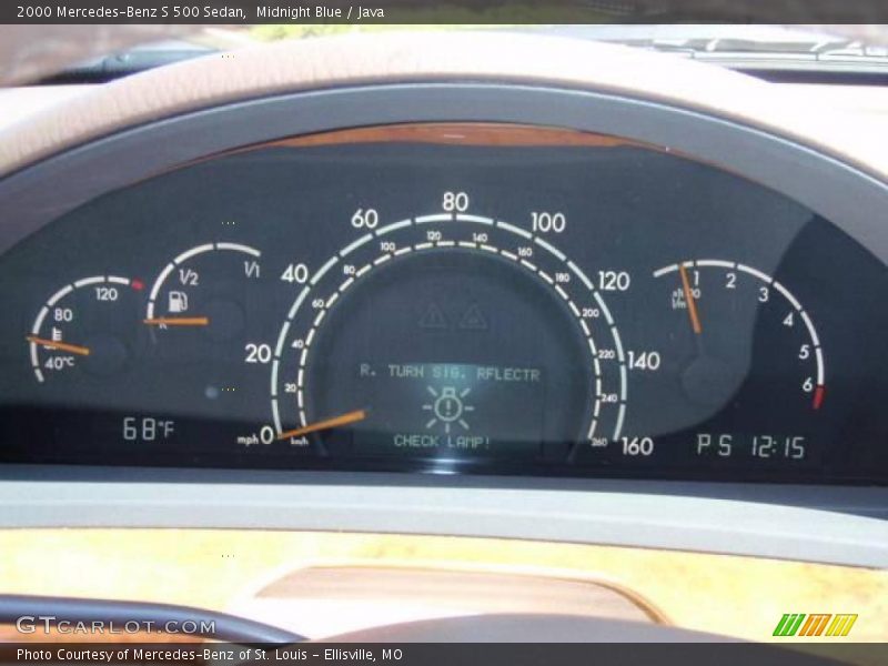 Midnight Blue / Java 2000 Mercedes-Benz S 500 Sedan