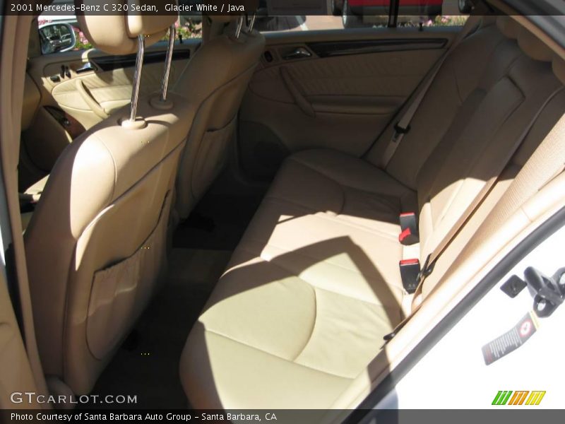 Glacier White / Java 2001 Mercedes-Benz C 320 Sedan