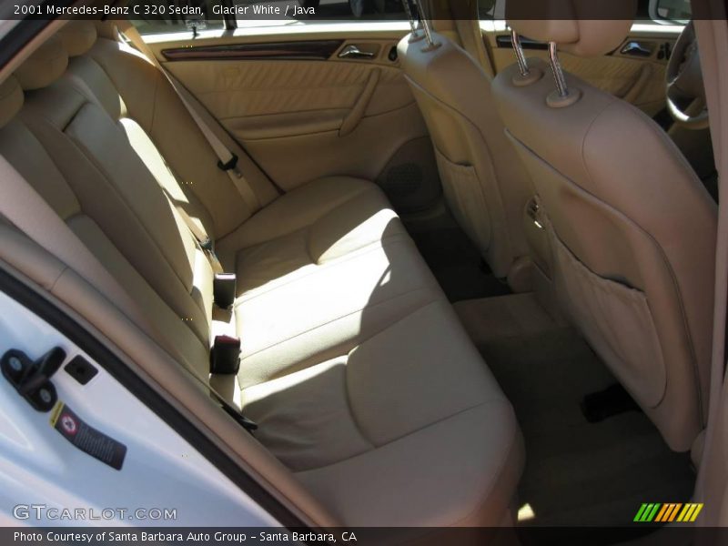 Glacier White / Java 2001 Mercedes-Benz C 320 Sedan