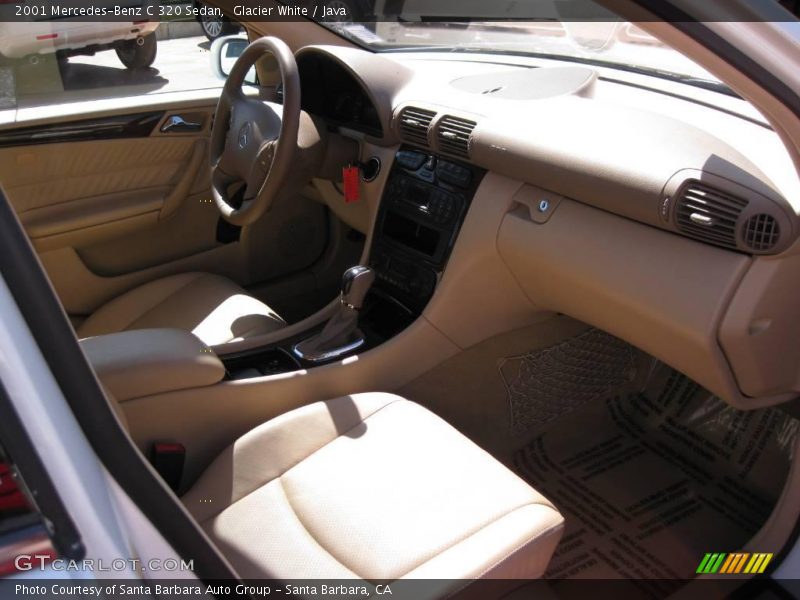 Glacier White / Java 2001 Mercedes-Benz C 320 Sedan