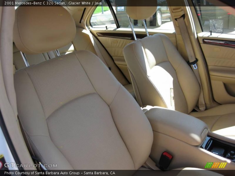 Glacier White / Java 2001 Mercedes-Benz C 320 Sedan