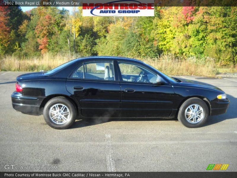 Black / Medium Gray 2002 Buick Regal LS