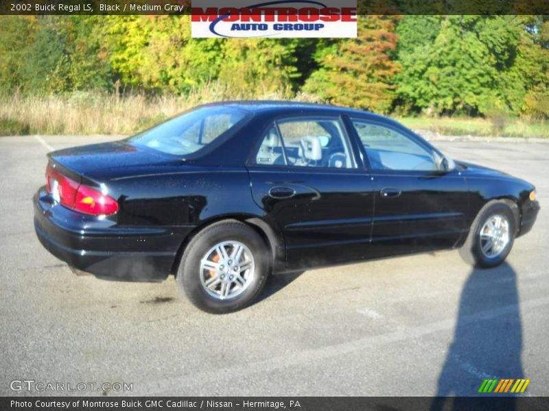 Black / Medium Gray 2002 Buick Regal LS