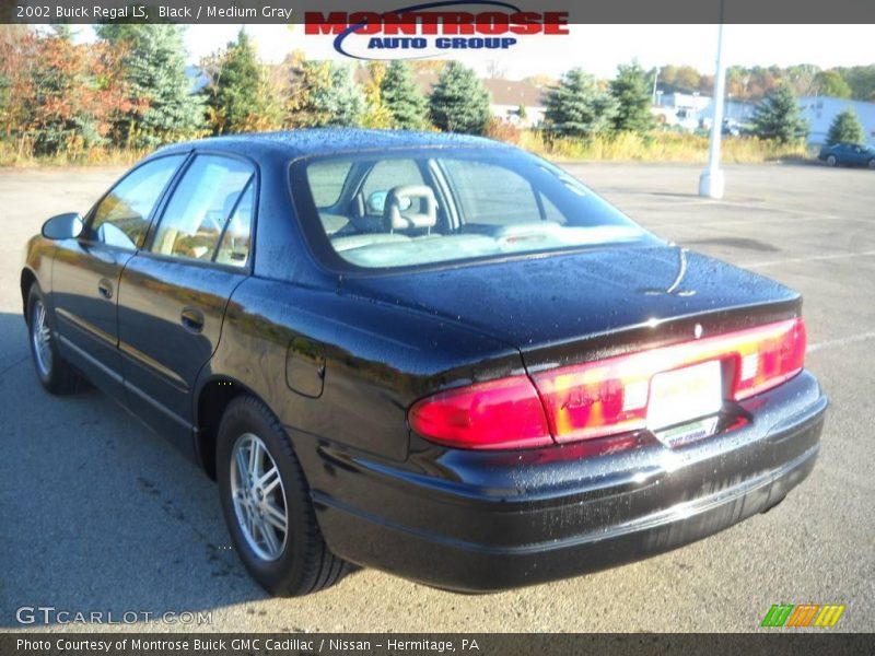 Black / Medium Gray 2002 Buick Regal LS