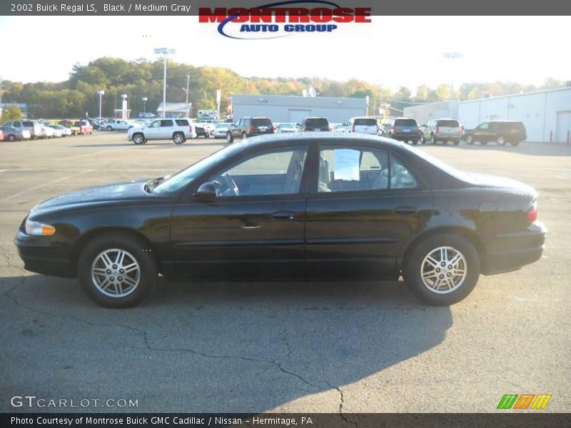 Black / Medium Gray 2002 Buick Regal LS
