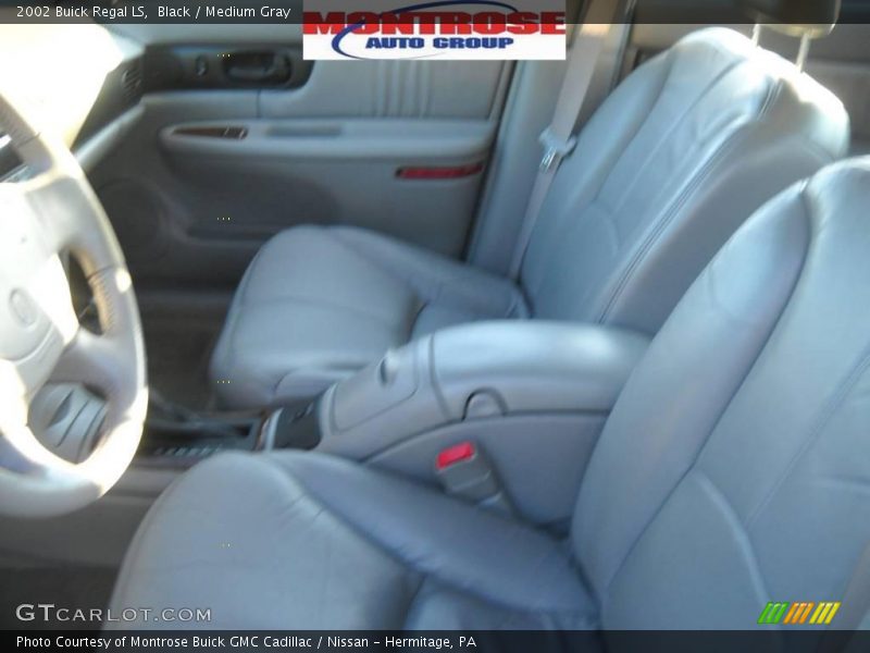 Black / Medium Gray 2002 Buick Regal LS