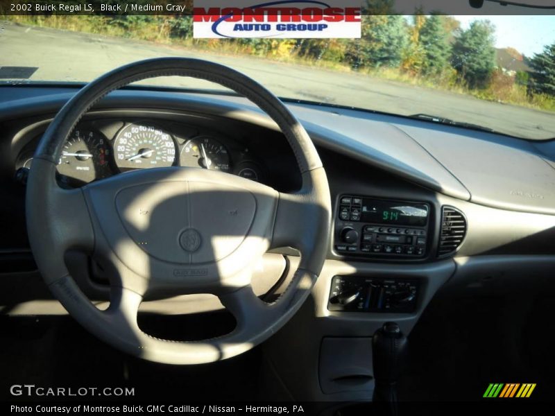 Black / Medium Gray 2002 Buick Regal LS