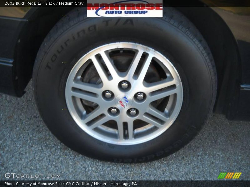 Black / Medium Gray 2002 Buick Regal LS