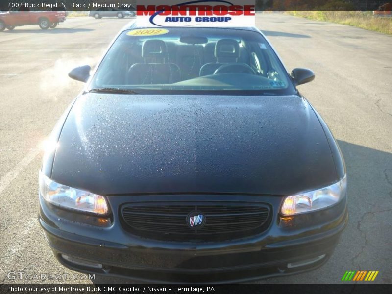 Black / Medium Gray 2002 Buick Regal LS