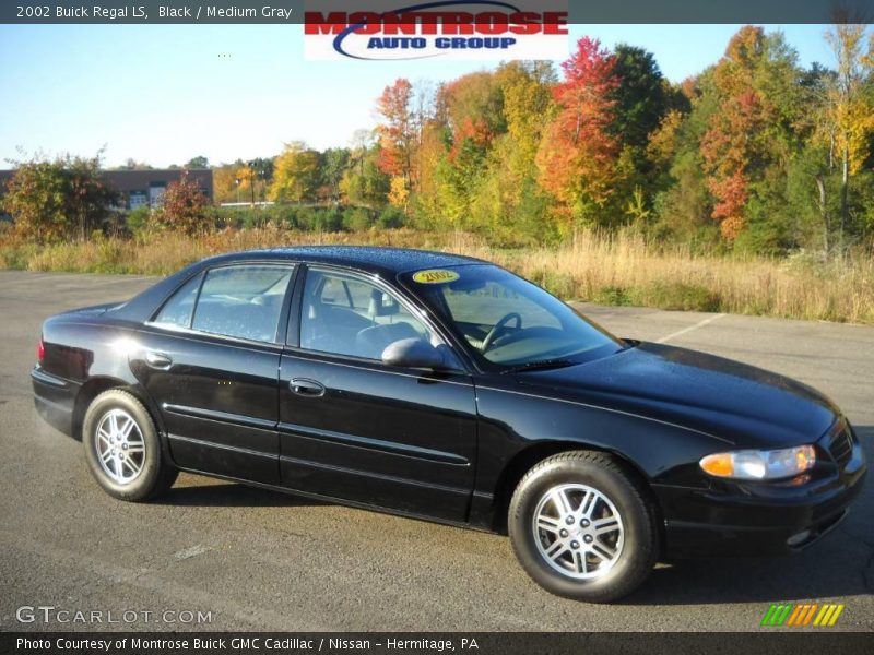 Black / Medium Gray 2002 Buick Regal LS