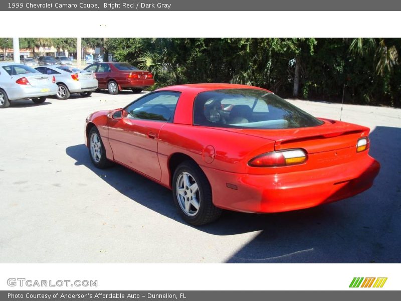 Bright Red / Dark Gray 1999 Chevrolet Camaro Coupe