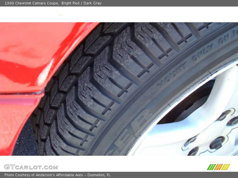 Bright Red / Dark Gray 1999 Chevrolet Camaro Coupe