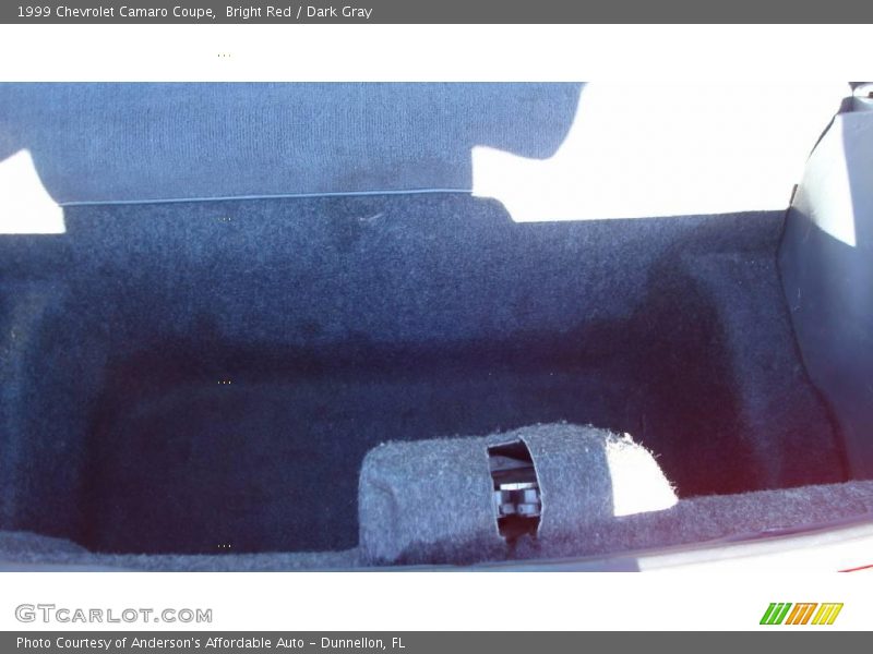 Bright Red / Dark Gray 1999 Chevrolet Camaro Coupe