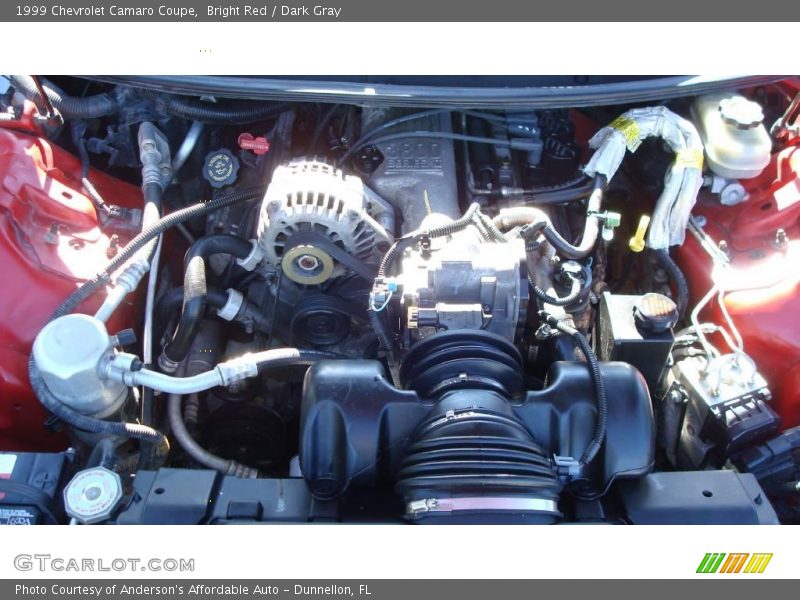 Bright Red / Dark Gray 1999 Chevrolet Camaro Coupe