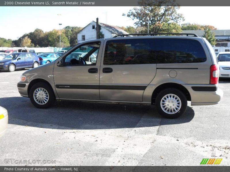 Sandrift Metallic / Neutral 2000 Chevrolet Venture LS