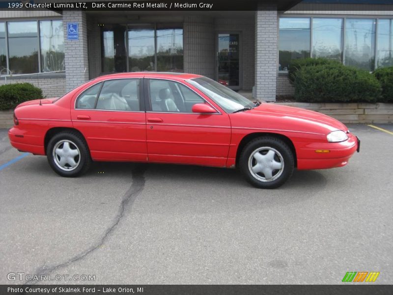 Dark Carmine Red Metallic / Medium Gray 1999 Chevrolet Lumina LTZ