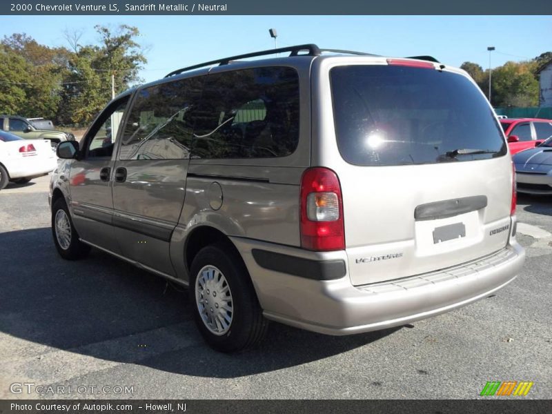 Sandrift Metallic / Neutral 2000 Chevrolet Venture LS