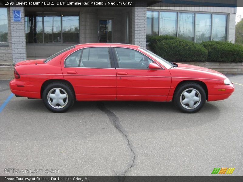 Dark Carmine Red Metallic / Medium Gray 1999 Chevrolet Lumina LTZ