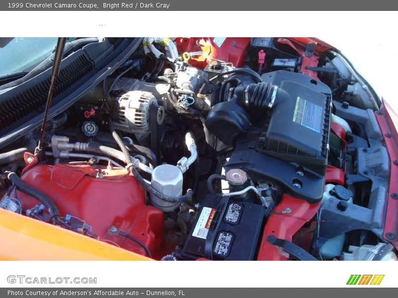 Bright Red / Dark Gray 1999 Chevrolet Camaro Coupe