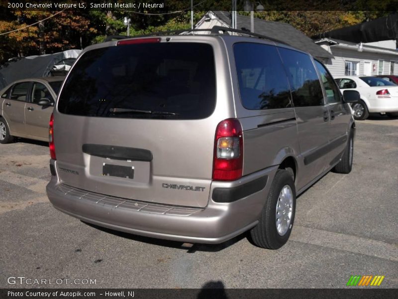 Sandrift Metallic / Neutral 2000 Chevrolet Venture LS