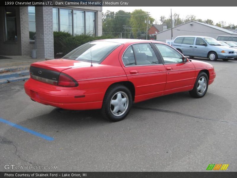 Dark Carmine Red Metallic / Medium Gray 1999 Chevrolet Lumina LTZ