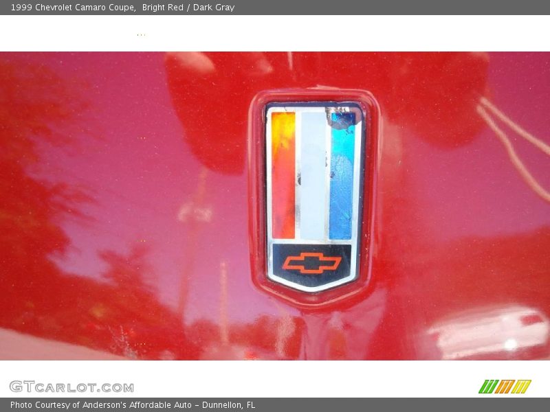 Bright Red / Dark Gray 1999 Chevrolet Camaro Coupe
