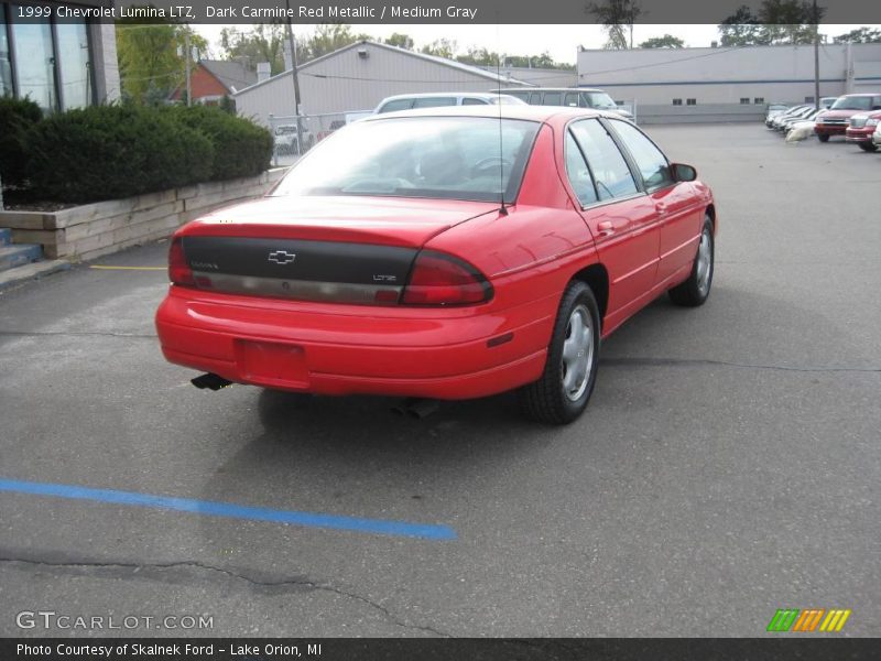 Dark Carmine Red Metallic / Medium Gray 1999 Chevrolet Lumina LTZ