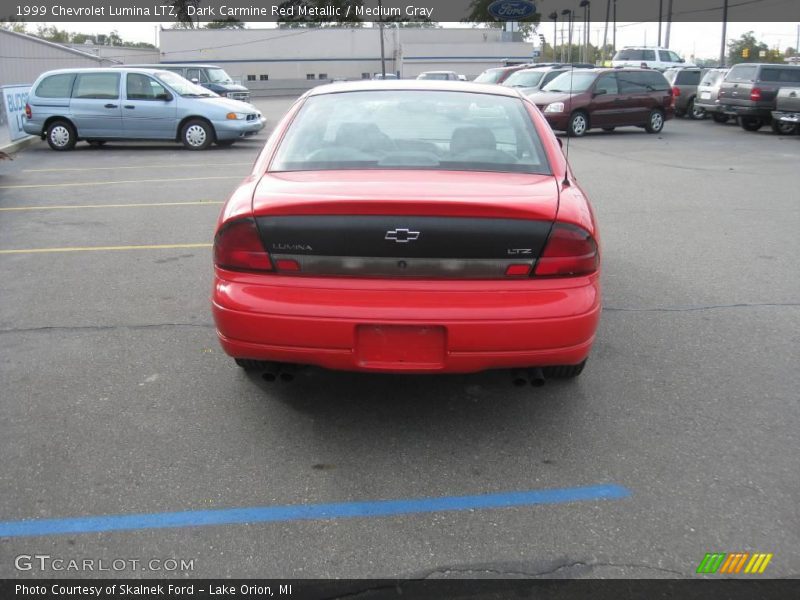 Dark Carmine Red Metallic / Medium Gray 1999 Chevrolet Lumina LTZ