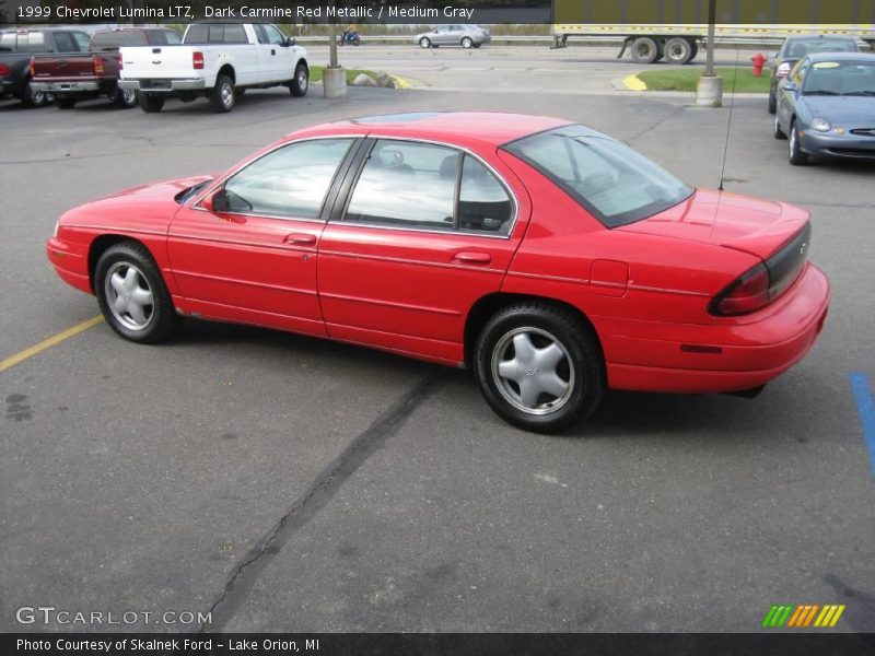Dark Carmine Red Metallic / Medium Gray 1999 Chevrolet Lumina LTZ
