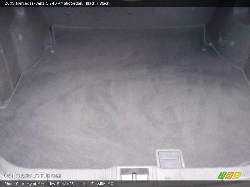 Black / Black 2005 Mercedes-Benz C 240 4Matic Sedan
