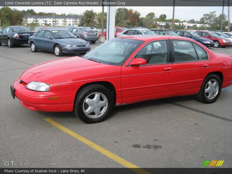 Dark Carmine Red Metallic / Medium Gray 1999 Chevrolet Lumina LTZ