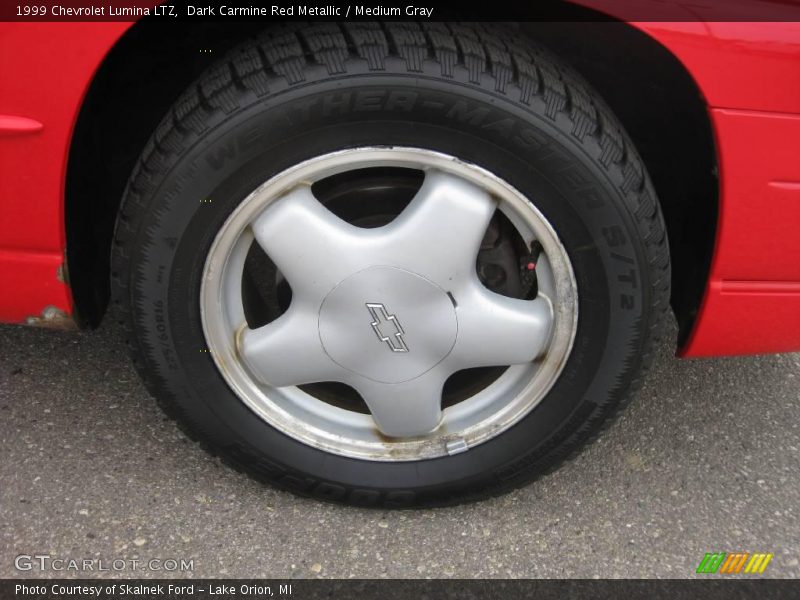 Dark Carmine Red Metallic / Medium Gray 1999 Chevrolet Lumina LTZ