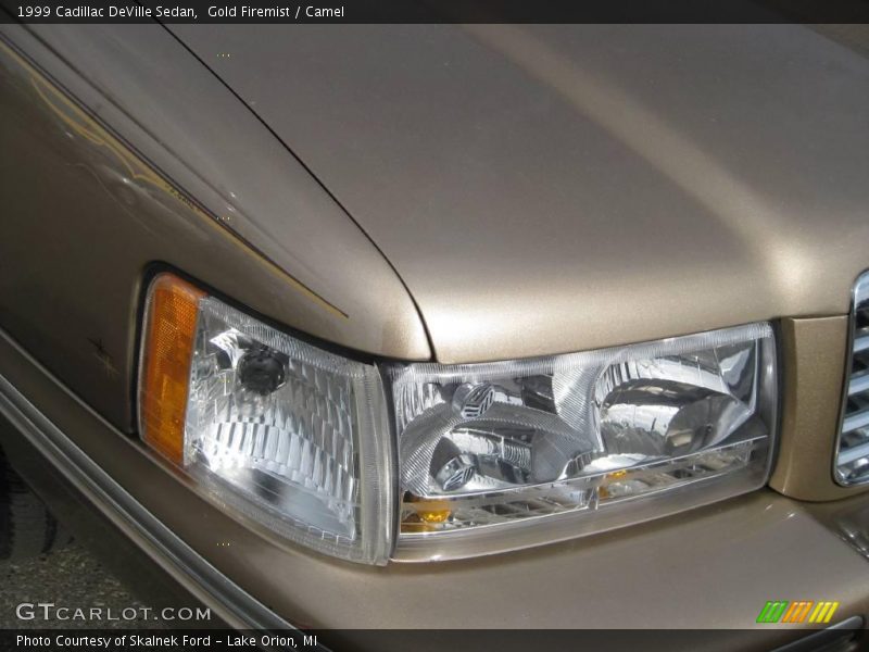 Gold Firemist / Camel 1999 Cadillac DeVille Sedan