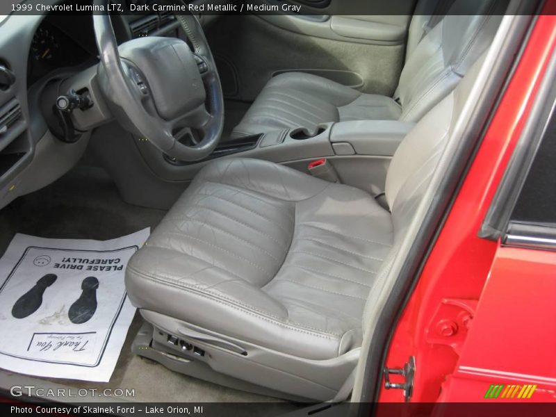 Dark Carmine Red Metallic / Medium Gray 1999 Chevrolet Lumina LTZ
