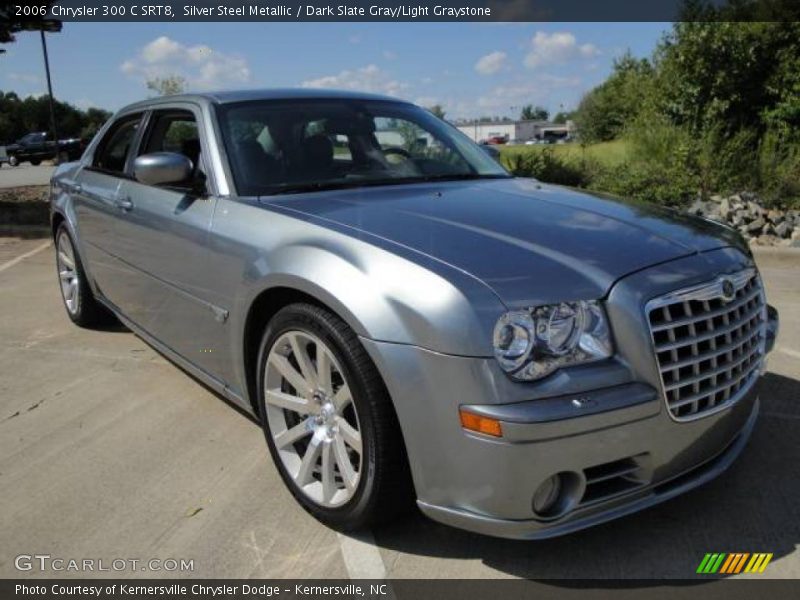 Silver Steel Metallic / Dark Slate Gray/Light Graystone 2006 Chrysler 300 C SRT8