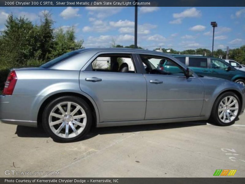 Silver Steel Metallic / Dark Slate Gray/Light Graystone 2006 Chrysler 300 C SRT8