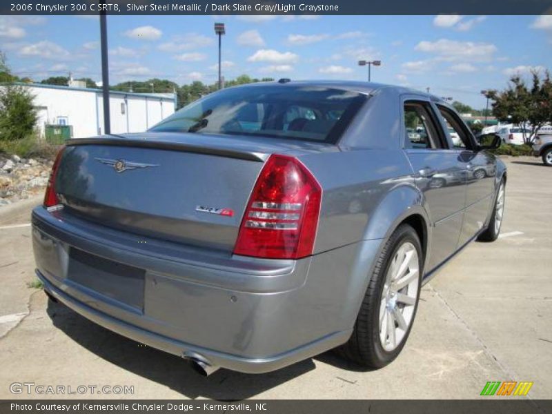Silver Steel Metallic / Dark Slate Gray/Light Graystone 2006 Chrysler 300 C SRT8